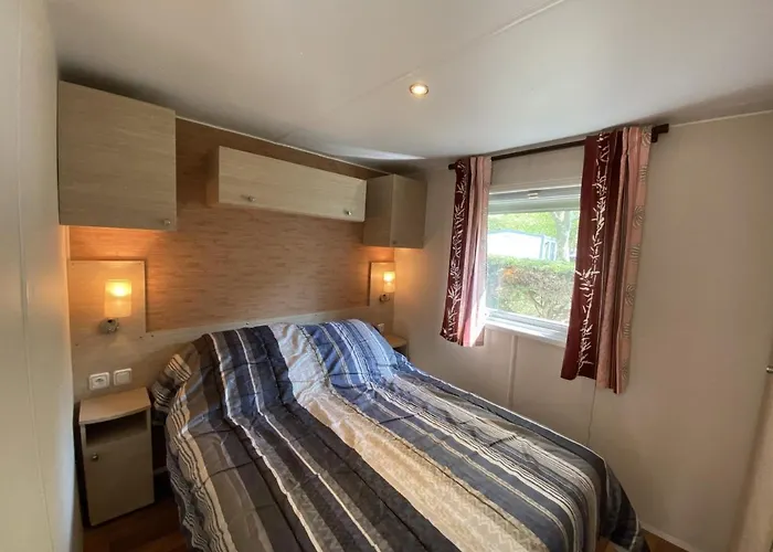 Mobil-home à : Proche Plage, 2 Chambres, Tv, Plancha, Parking, Idéal Famille - Fr-1-709-58 Hébergement de vacances *